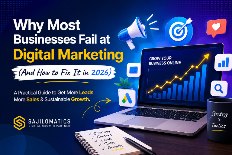 Why Most Businesses Fail at Digital Marketing (And How to Fix It in 2026)